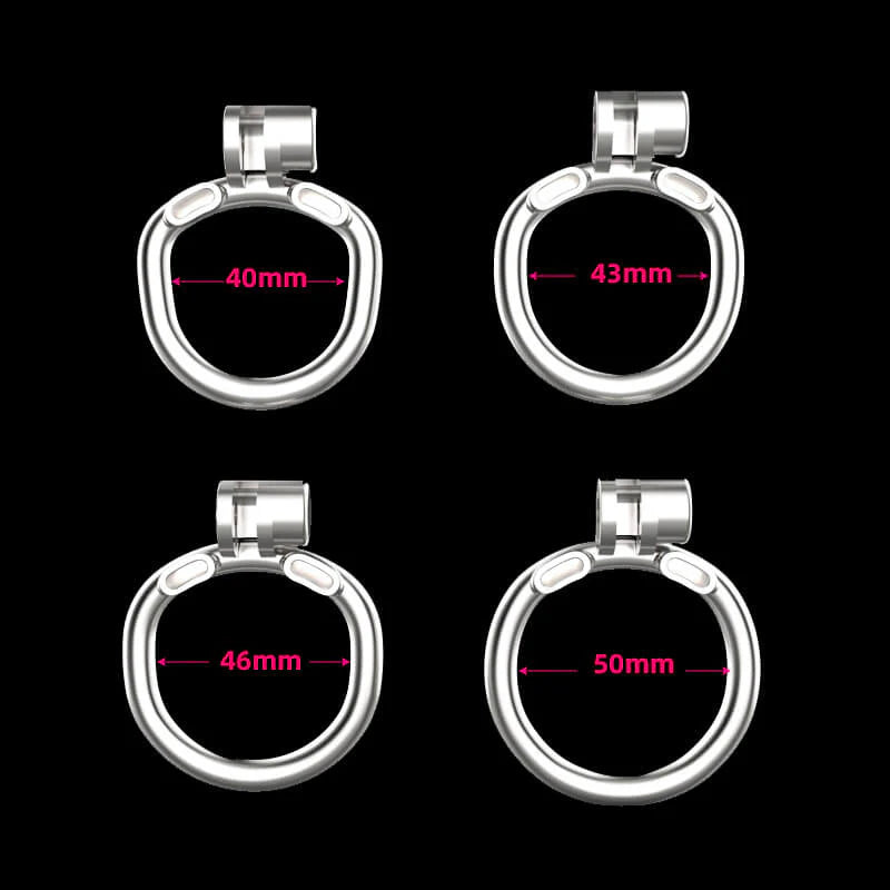 Stainless Steel Cobra Chastity Cage