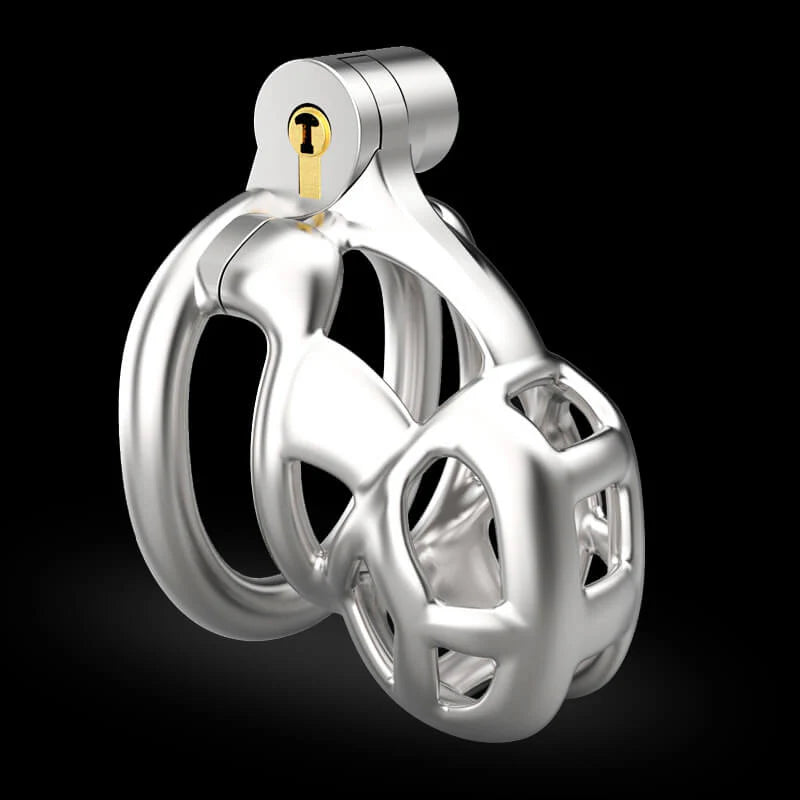 Stainless Steel Cobra Chastity Cage