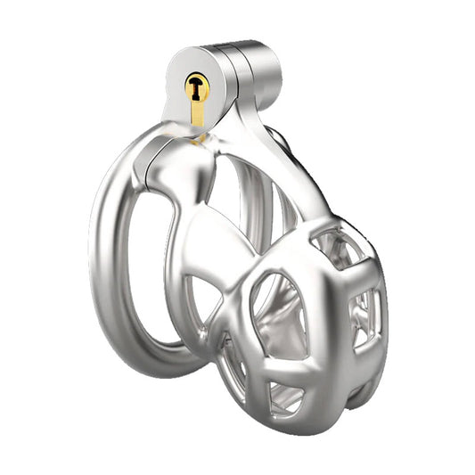 Stainless Steel Cobra Chastity Cage