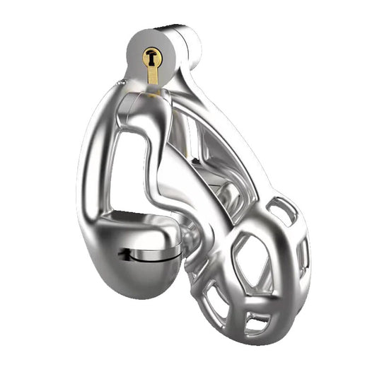 Stainless Steel Double-Lock Mamba Cock Cage